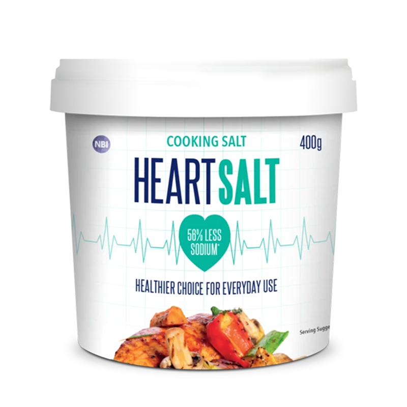 HEART SALT 400G - TABLE SALT BUCKET